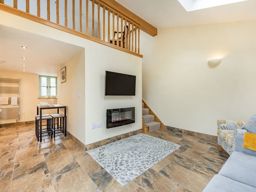 Living area | The Old Cow Shed at Ty Hir, Cilcennin, near Aberaeron