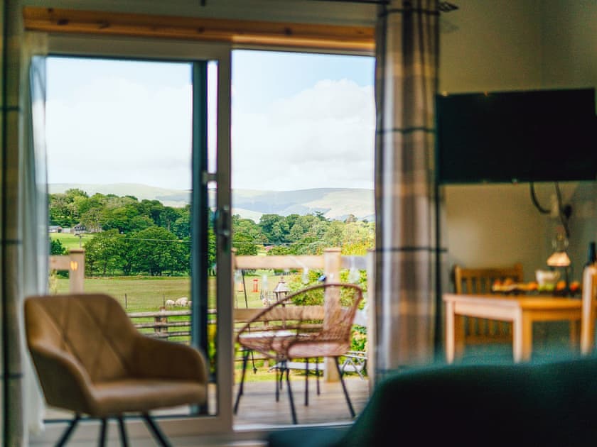View | Cwtch Enrico - Hen Efail Holiday Cottages, Furnace, near Machynlleth