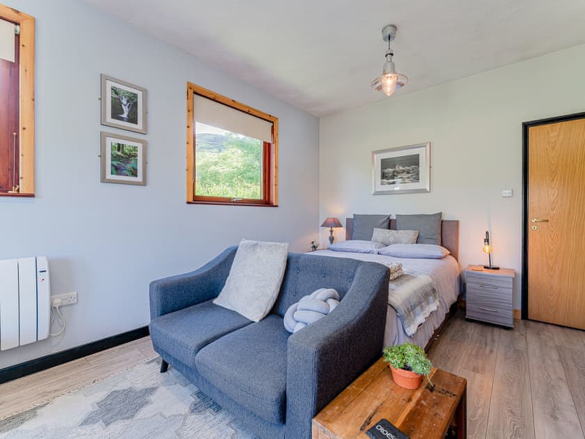 Open plan living space | Cwtch Enrico - Hen Efail Holiday Cottages, Furnace, near Machynlleth