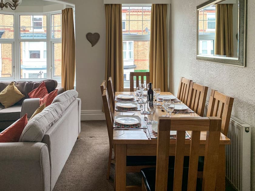 Dining Area | Upper Floors at The Lawns, Filey