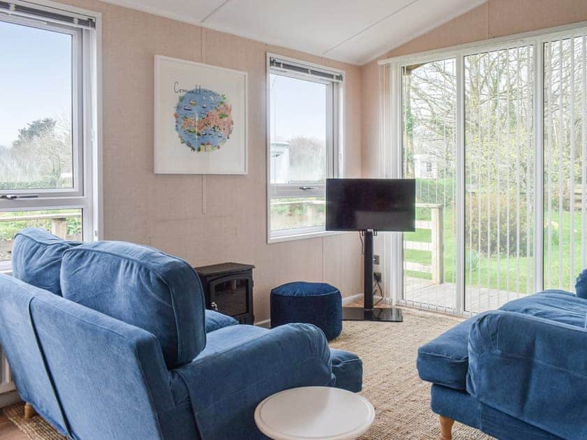 Living area | The Caravan & Motorhome Club- The Cabin - The Caravan & Motorhome Club, Truro