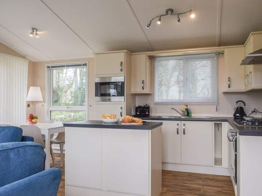 Kitchen area | The Caravan & Motorhome Club- The Cabin - The Caravan & Motorhome Club, Truro