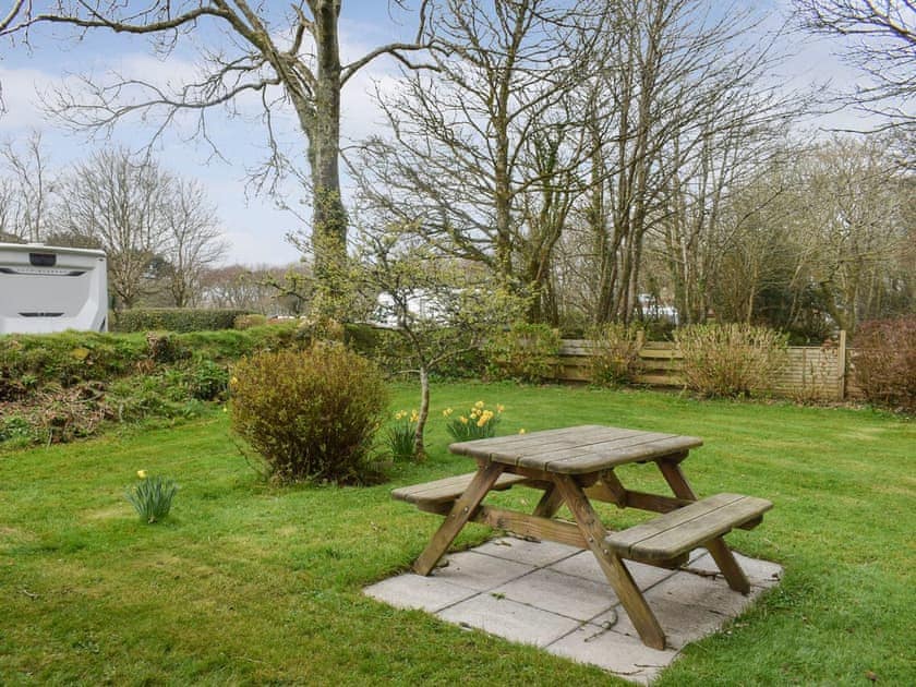 Garden | The Caravan & Motorhome Club- The Cabin - The Caravan & Motorhome Club, Truro