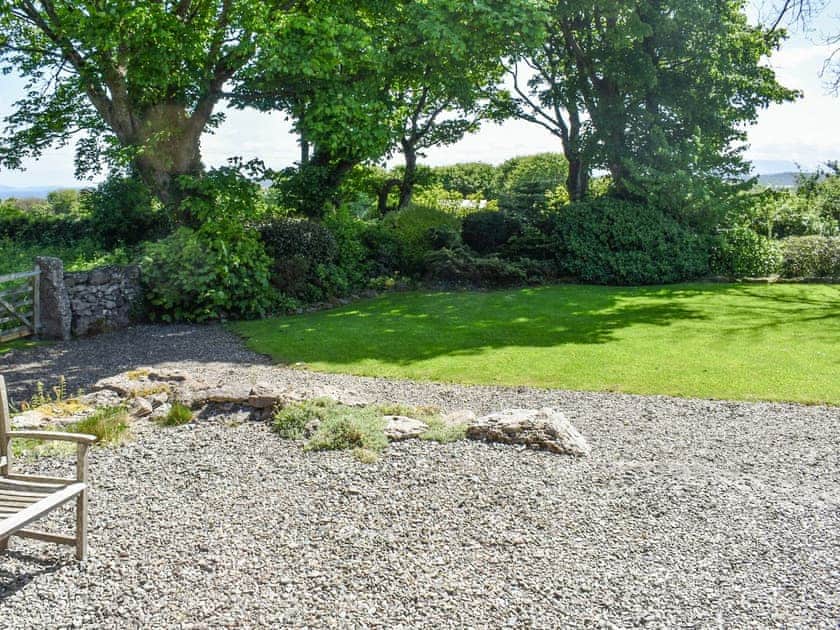 Garden | Plas Llanfair Cottages- Seaview Cottage - Plas Llanfair Cottages, Angelsey