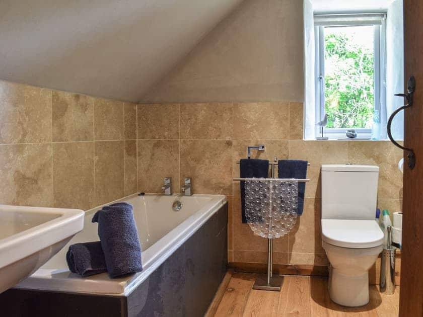 Bathroom | Plas Llanfair Cottages- Swallow Cottage - Plas Llanfair Cottages, Angelsey