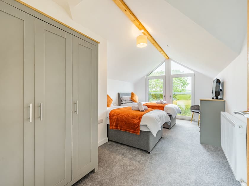 Twin bedroom | Gorwelon, Aberaeron