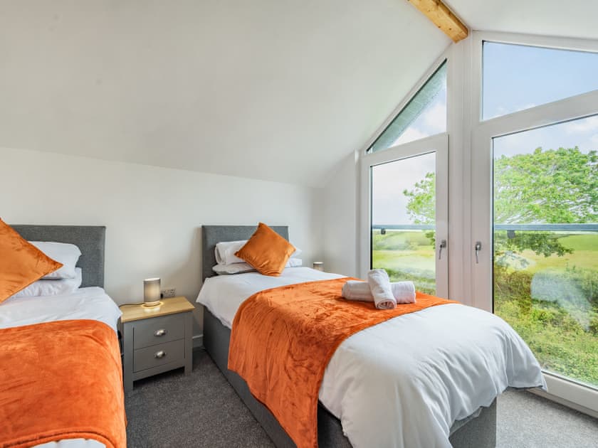 Twin bedroom | Gorwelon, Aberaeron