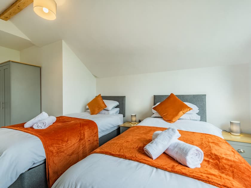 Twin bedroom  | Gorwelon, Aberaeron