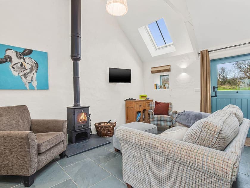 Living area | The Byre - Preseli Hills Cottages, Rhosfach