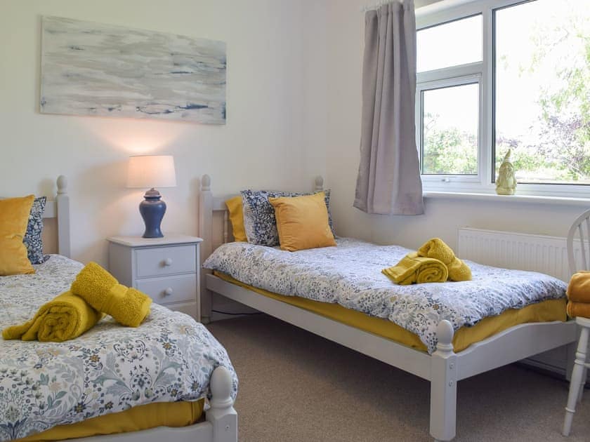 Twin bedroom | Springfield, Lamphey, near Tenby