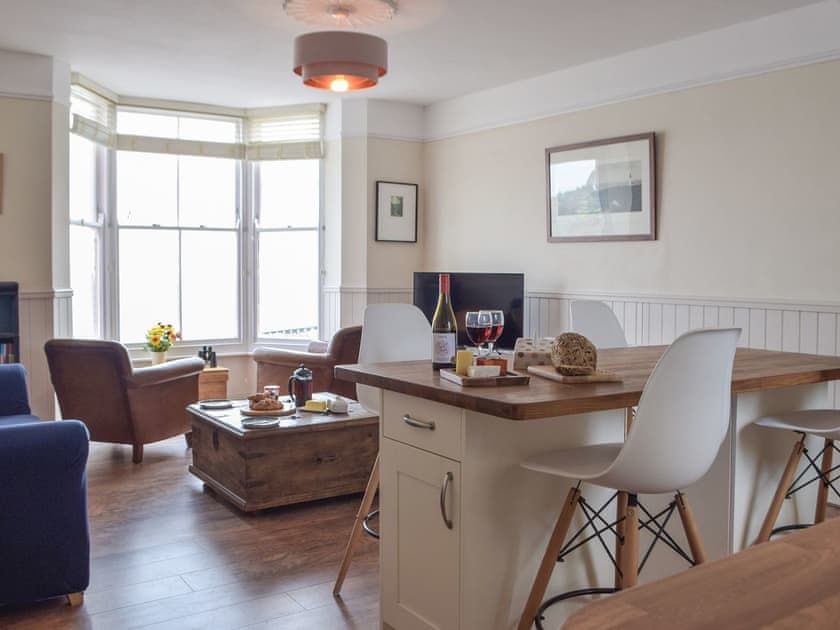 Open plan living space | Tenby Harbour View, Tenby