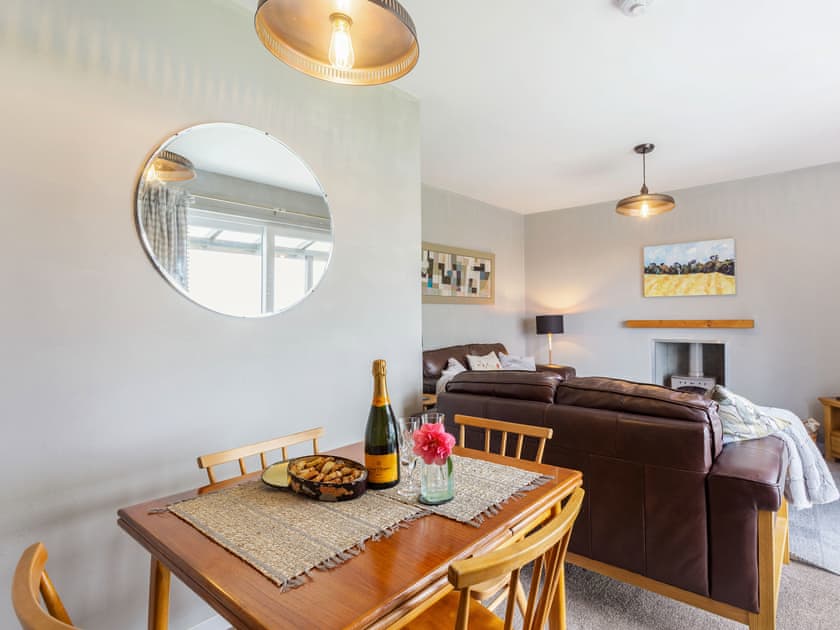 Dining area in lounge | Am Bothan, Naast, near Poolewe