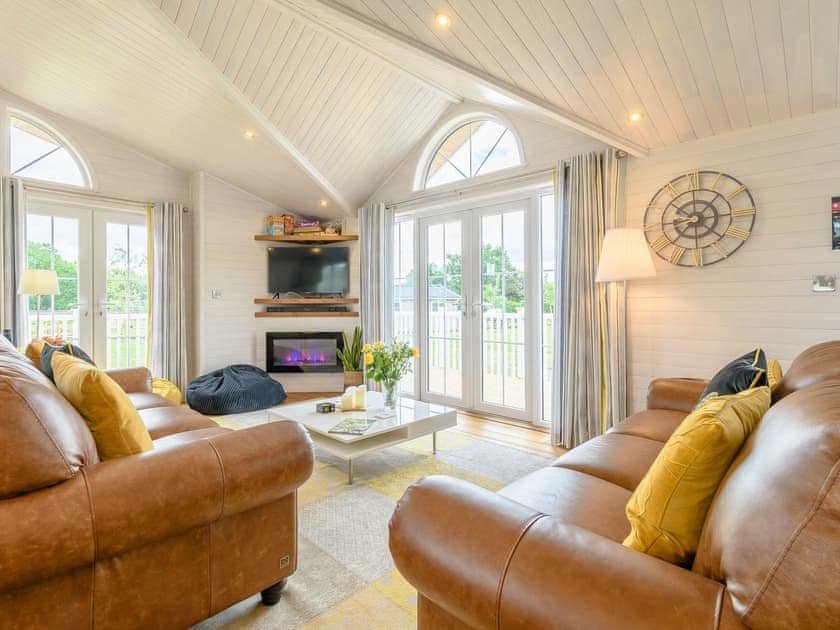 Living area | Mahonia Lodge, Mercia Marina, Willington