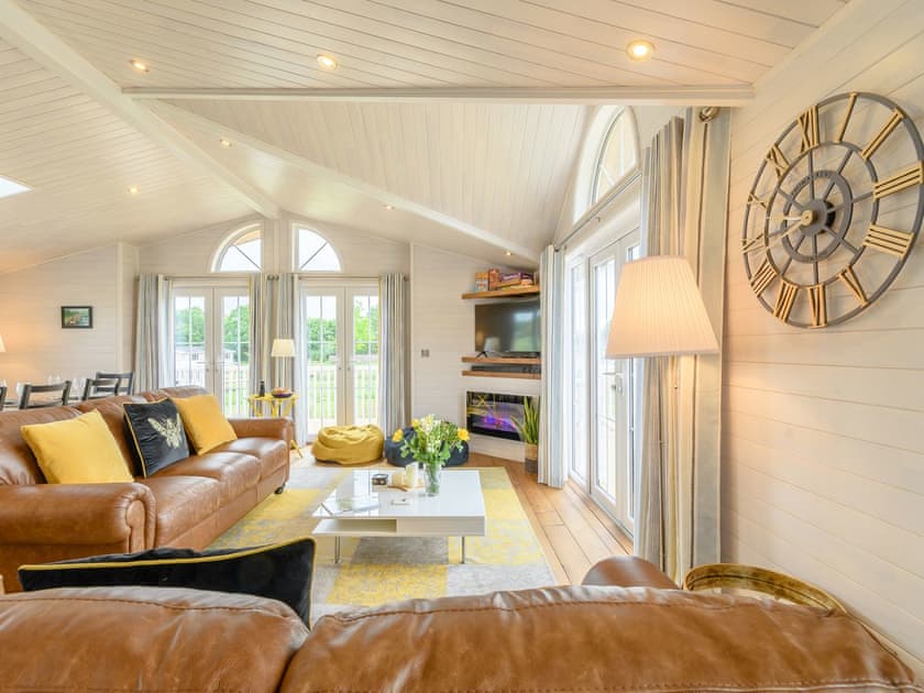 Living area | Mahonia Lodge, Mercia Marina, Willington