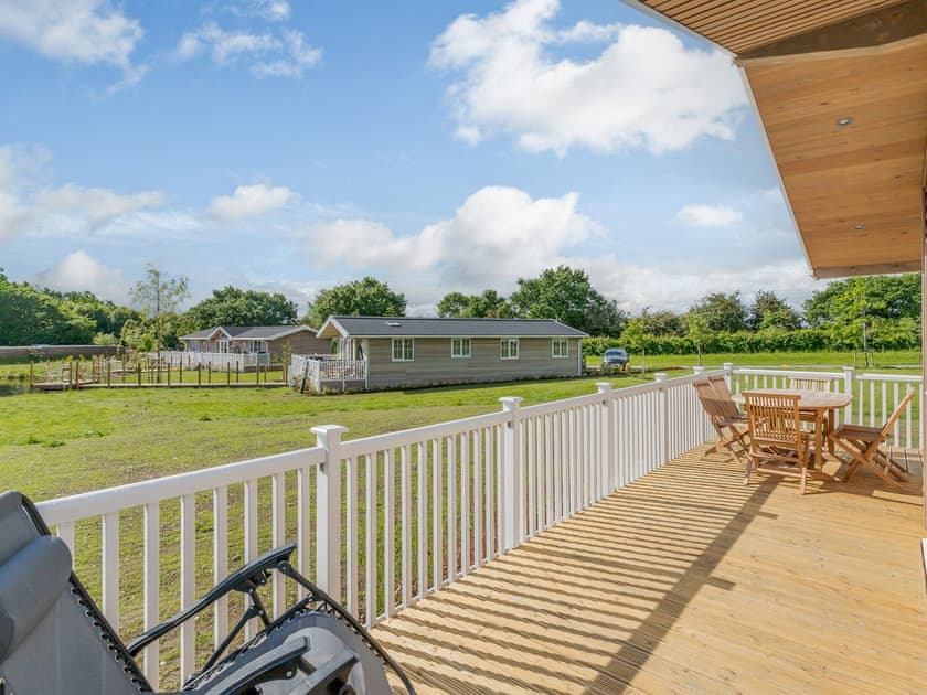 Terrace | Mahonia Lodge, Mercia Marina, Willington