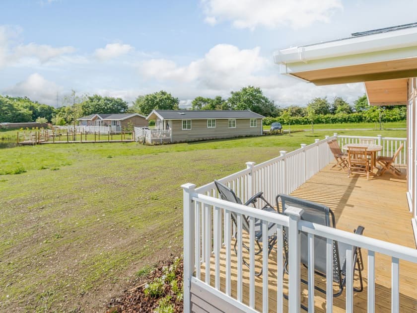 Outdoor area | Mahonia Lodge, Mercia Marina, Willington