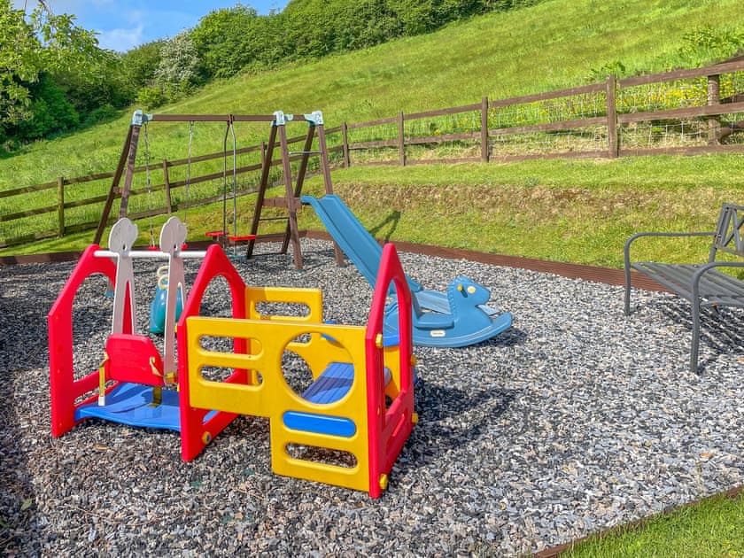Children’s play area | Middle Lee Farm- The Harrow - Middle Lee Farm, Berrynarbor, near Combe Martin