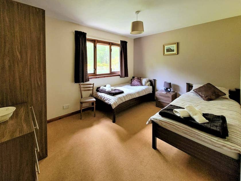 Twin bedroom | The Birches, Ardclach, near Nairn