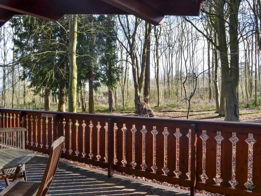 Balcony | Ludensian Lodge - Wold Lodge Leisure, Kenwick, near Louth