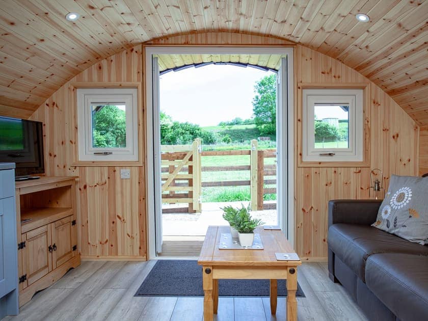 Living area | Glamping Pod 1 - The Smithy, Newton Abbot