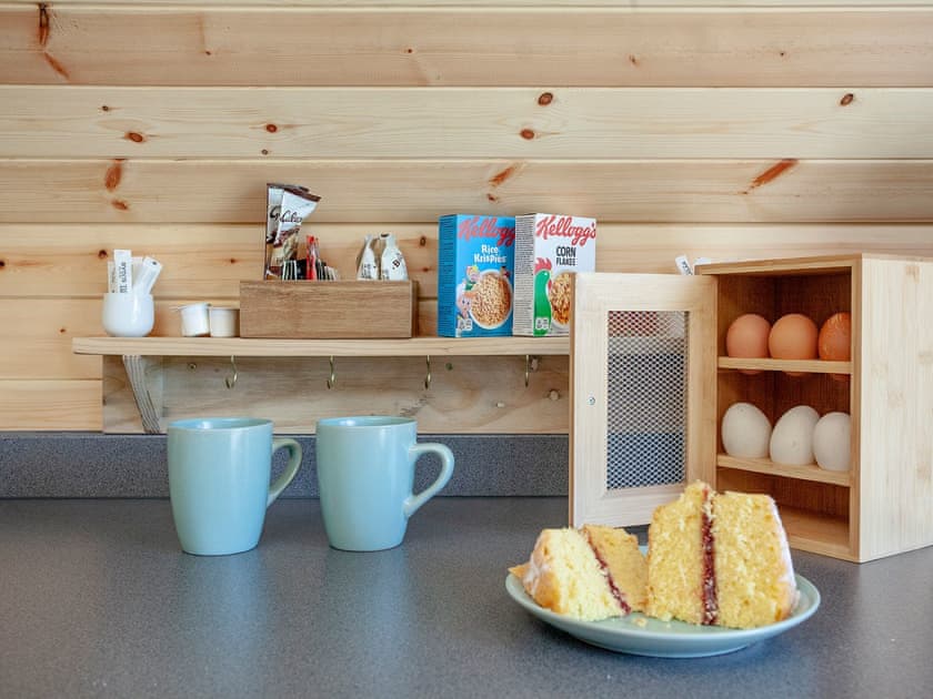Kitchen area | Glamping Pod 1 - The Smithy, Newton Abbot