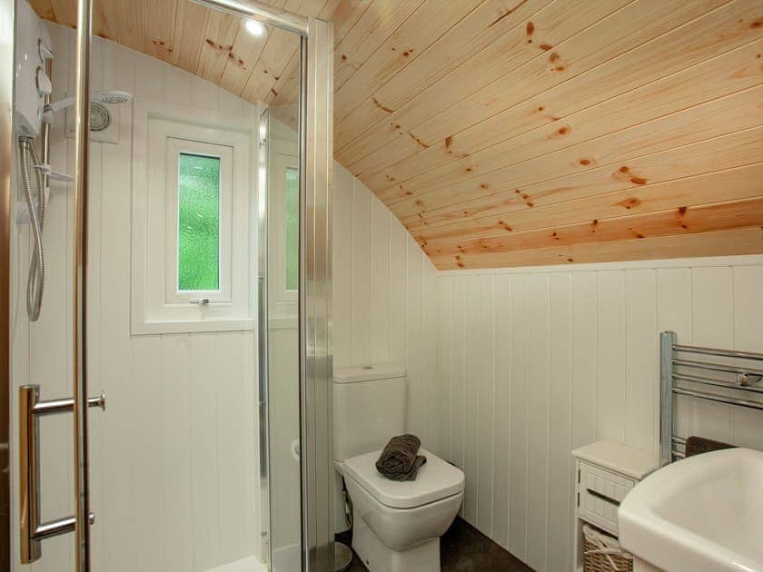 Shower room | Glamping Pod 1 - The Smithy, Newton Abbot