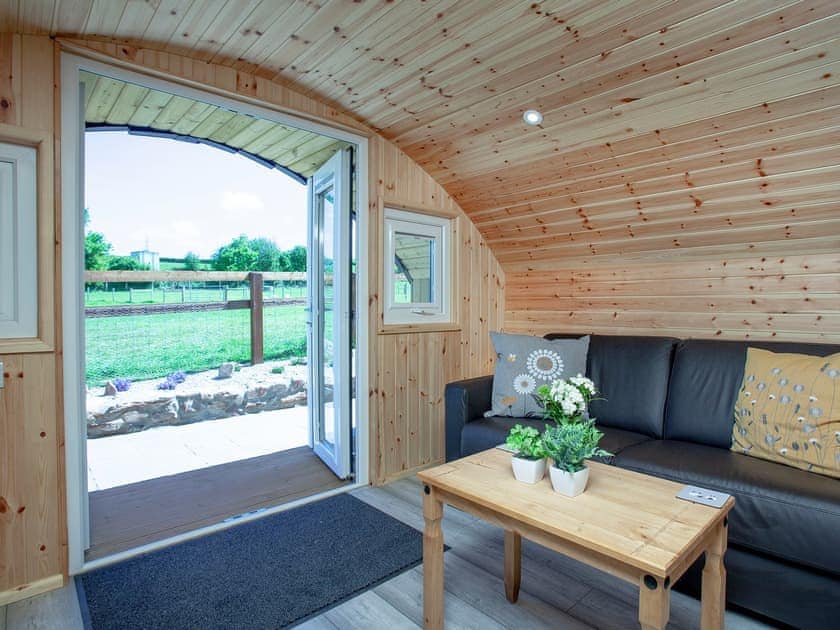 Living area | Glamping Pod 2 - The Smithy, Newton Abbot