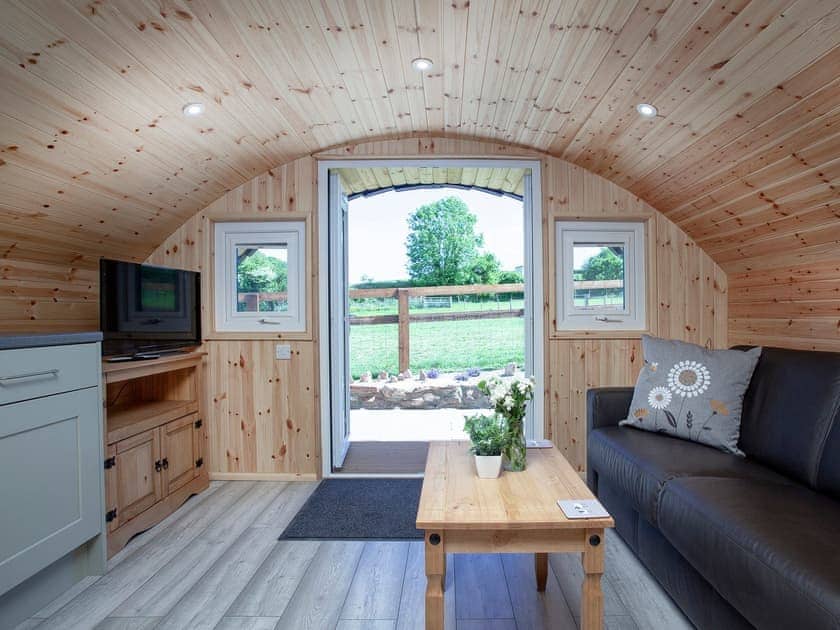 Living area | Glamping Pod 2 - The Smithy, Newton Abbot