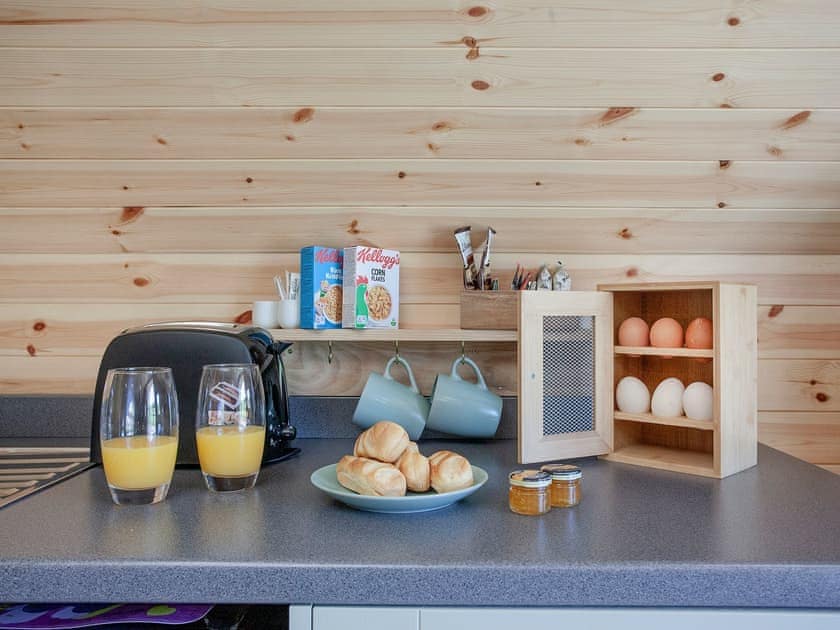 Kitchen area | Glamping Pod 2 - The Smithy, Newton Abbot