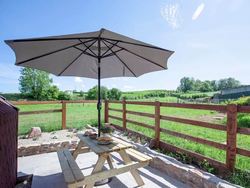 Outdoor area | Glamping Pod 2 - The Smithy, Newton Abbot