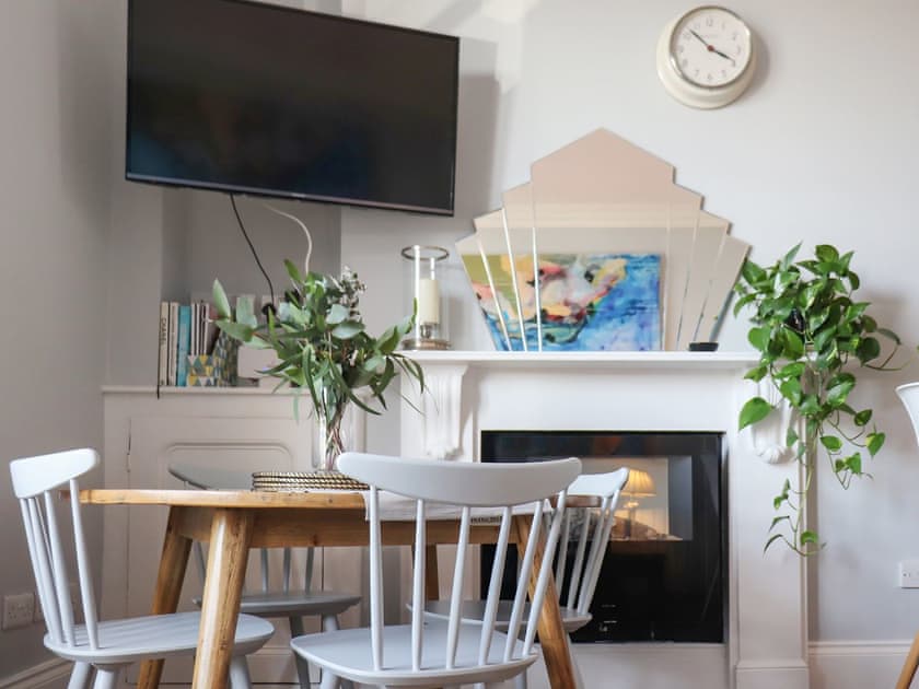 Open plan living space | Seaside Apartment - Awel Y Mor, Aberystwyth