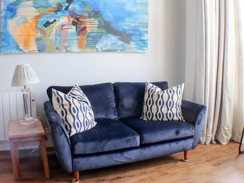 Open plan living space | Seaside Apartment - Awel Y Mor, Aberystwyth