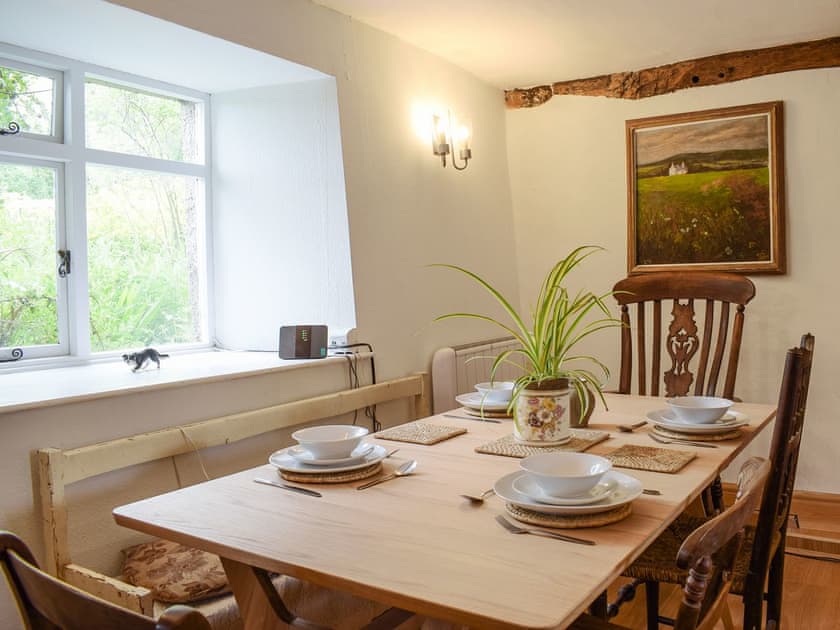 Dining Area | Lower Goytre Farmhouse, Knighton