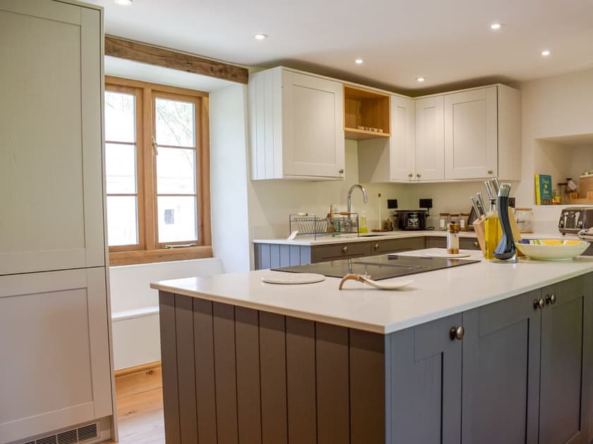 Kitchen area | Lower Goytre Farmhouse, Knighton
