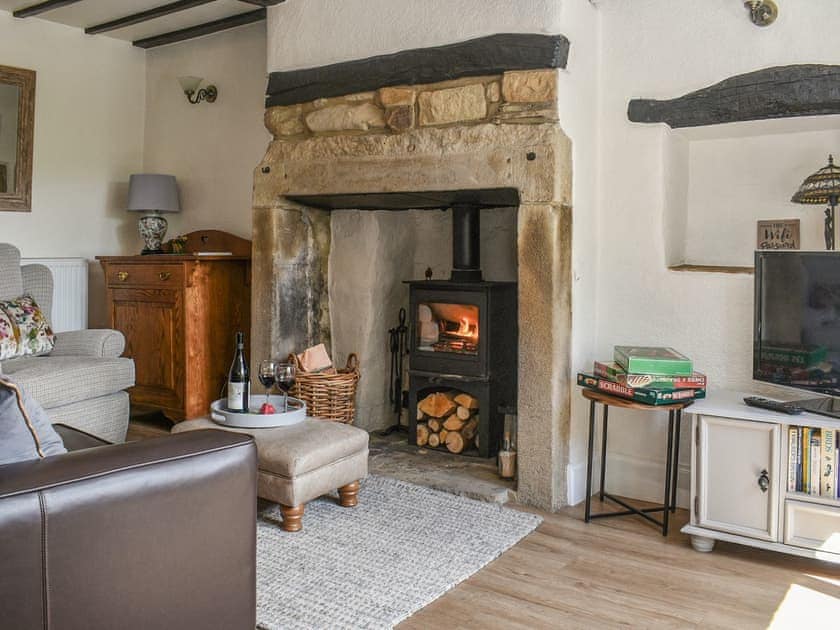 Living area | Lodge Farm Cottage, Haworth