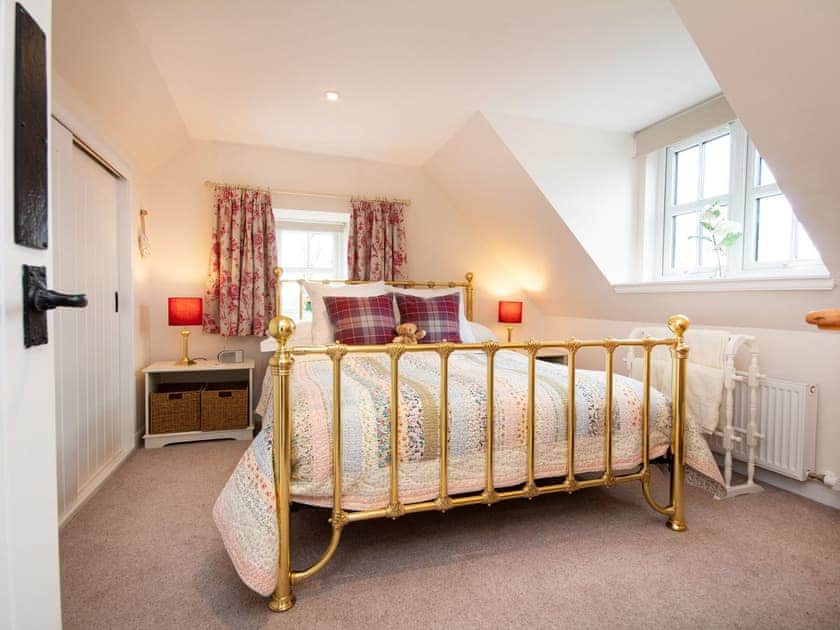 Double bedroom | Rose Cottage - Culmaily Farm, Golspie