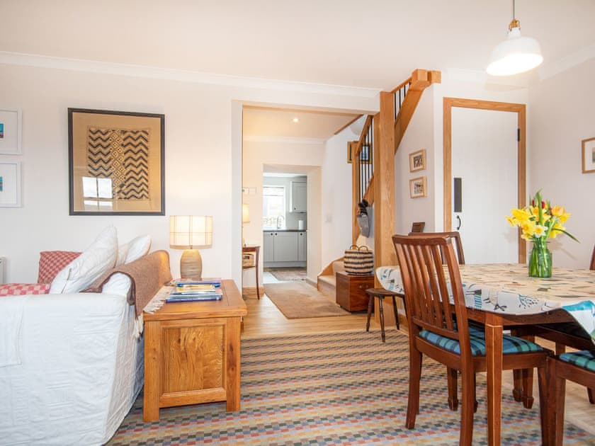 Living room/dining room | Honeysuckle Cottage - Culmaily Farm, Golspie