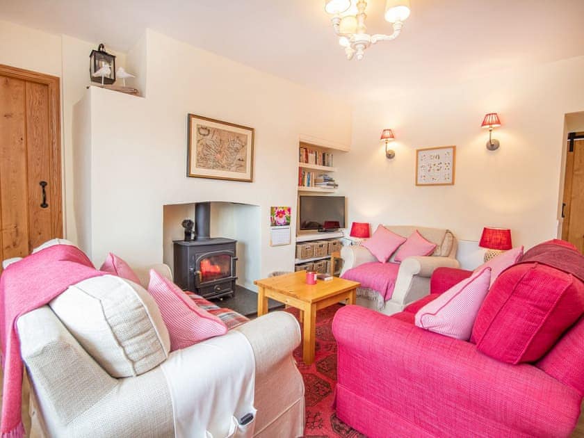Living area | White Cottage - Culmaily Farm, Golspie
