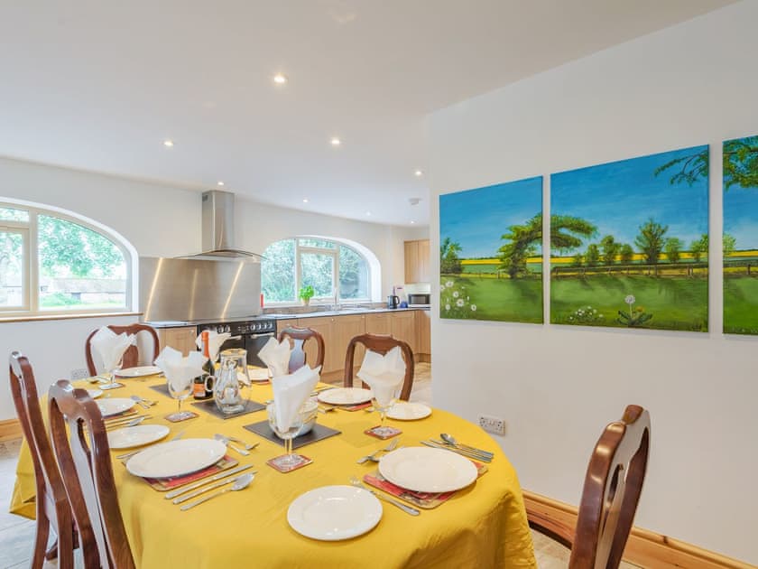 Dining Area | The Groom’s Quarters - Panton House Farm, Wragby