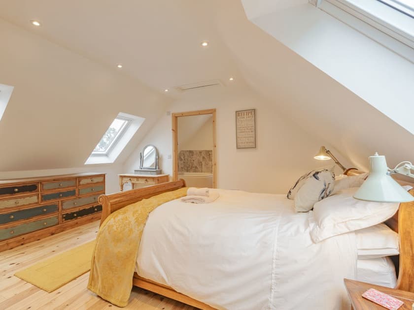 Double bedroom | The Groom’s Quarters - Panton House Farm, Wragby