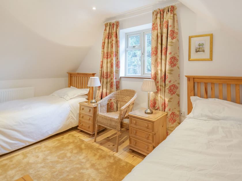 Twin bedroom | The Groom’s Quarters - Panton House Farm, Wragby