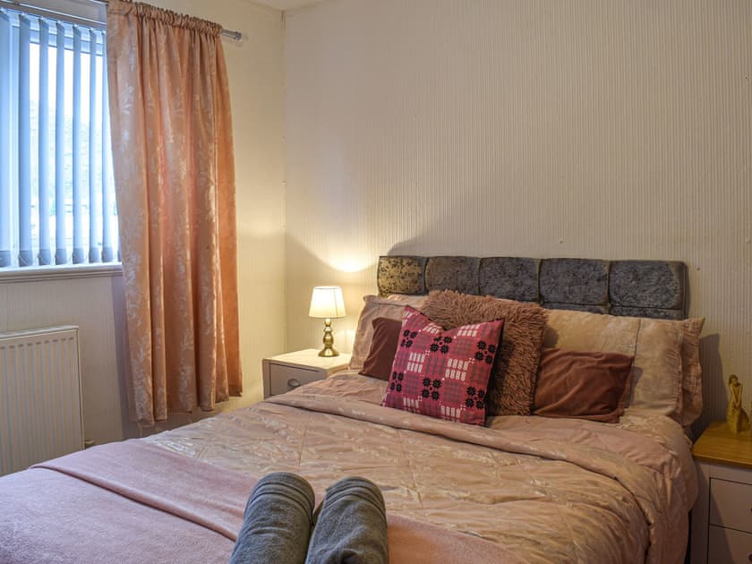 Double bedroom | Britannic Chambers Apartment, Blaenau Ffestiniog