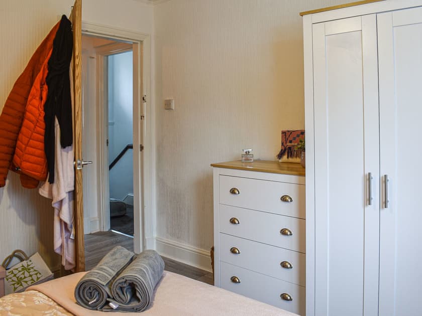 Double bedroom | Britannic Chambers Apartment, Blaenau Ffestiniog
