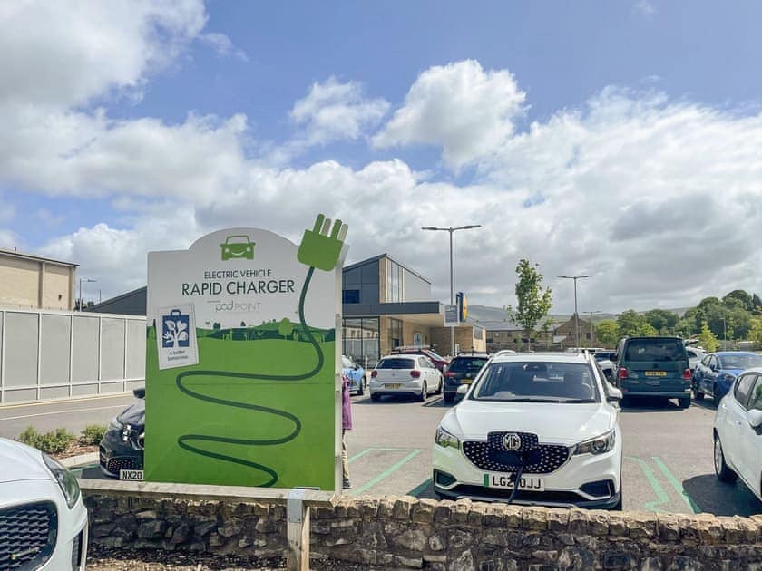 Local electric car charging point | Derwent Apartment, Glossop