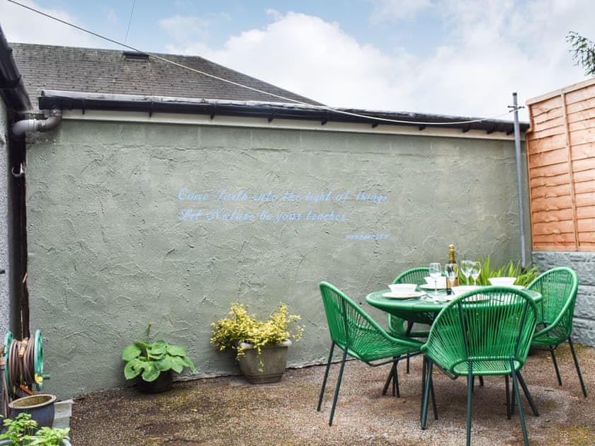 Outdoor eating area | Borranside, Ambleside