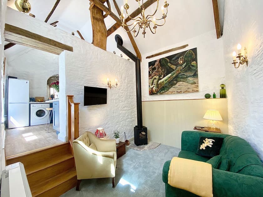 Open plan living space | The Old Butchers Cottage, Nunney, near Frome