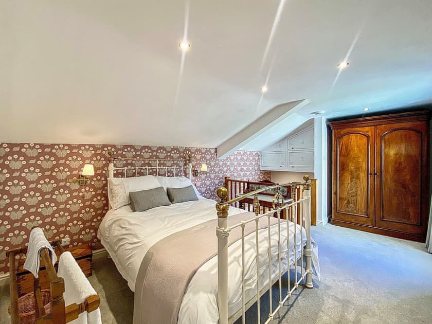Double bedroom | The Old Butchers Cottage, Nunney, near Frome