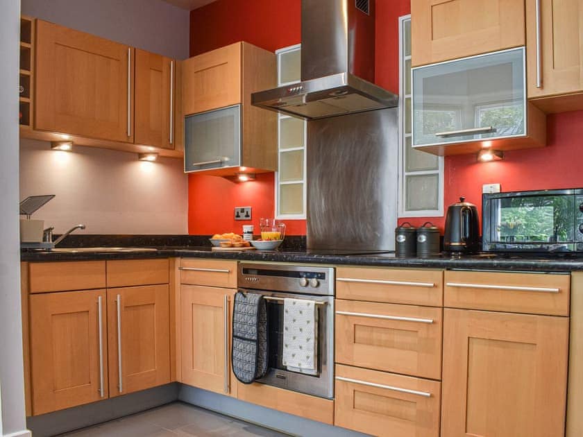 Kitchen | Church View Apartment, Scarborough