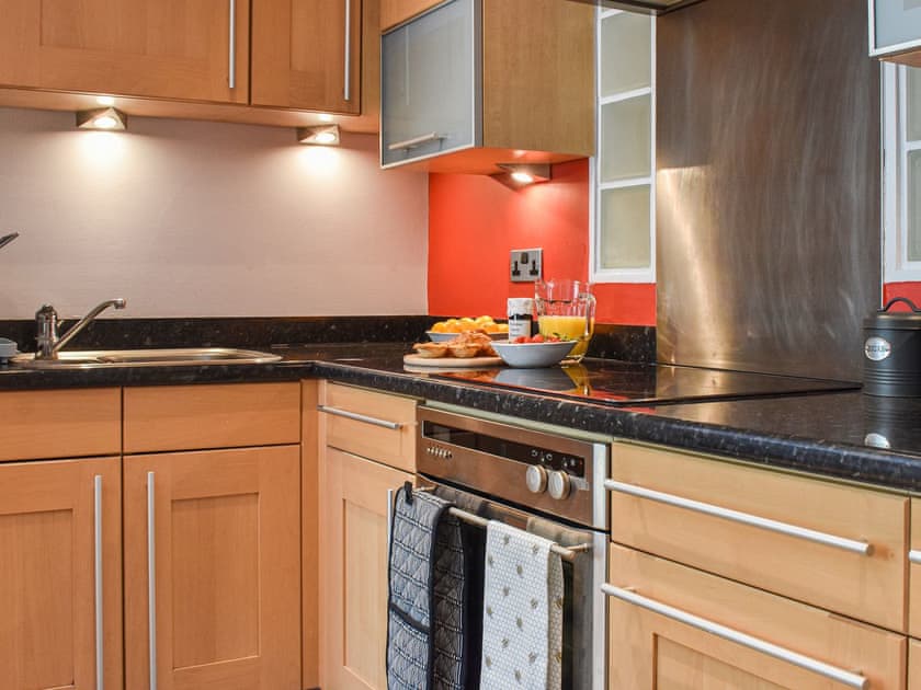 Kitchen | Church View Apartment, Scarborough