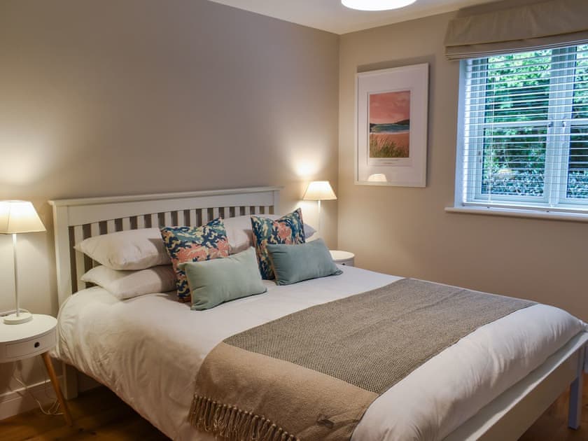 Double bedroom | Meadowside Lodges- Hobby Lodge - Meadowside Lodges, St Columb, near Padstow